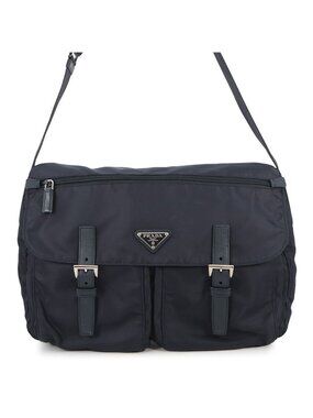 Prada Shoulder Bag Triangle Logo Nylon